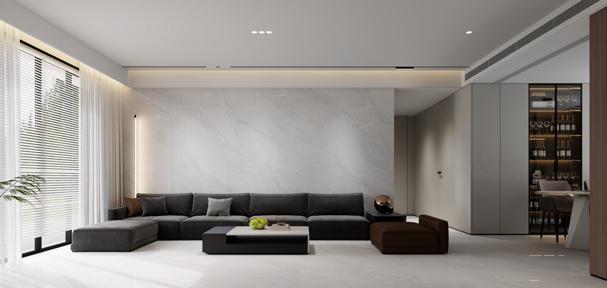 雪巒灰影 Q8135GDR502A 效果圖